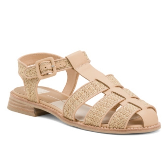💛🔹️Dolce Vita🔹️light Natural HOLIS fisherman Strappy Sandals Size 8 - Picture 2 of 7